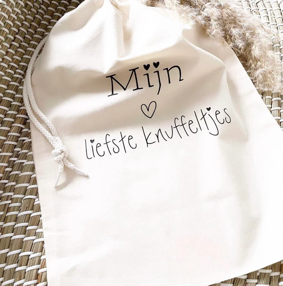 Bewaarzak | Organizer | Set van 6 | Etui | Luiertas | Mommybag | Baby | Opbergtas | Katoen | Naturel | Kraamcadeau