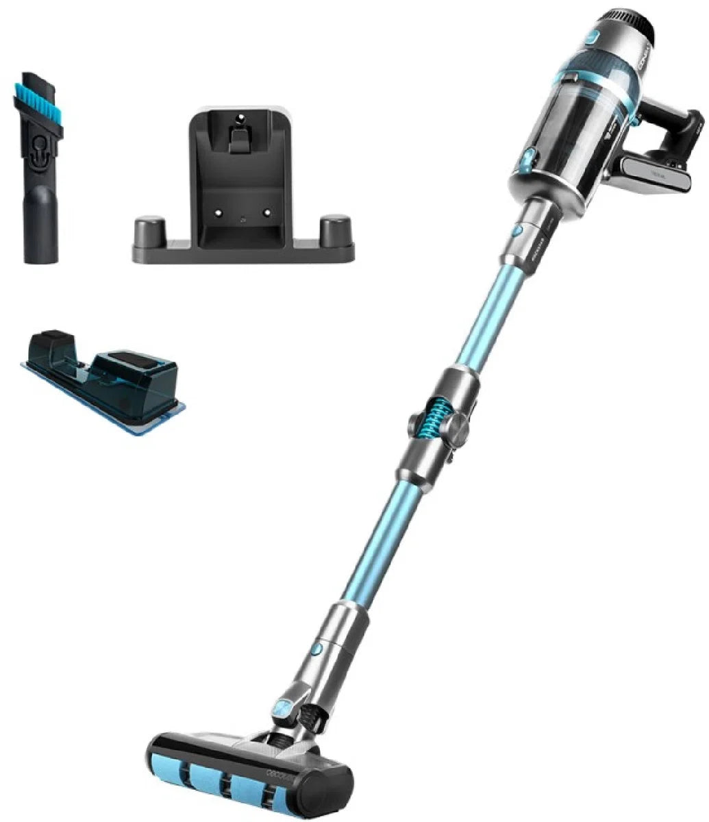 Cecotec Conga Rockstar 1700 X-Treme ErgoWet Snoerloze Stofzuiger, Digitale Motor, Jaliscazo Borstel, 680W en 26 kPa, 230 AW, L