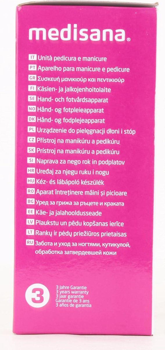 Manicureset Elektrische Manicure en Pedicure Set met 7 Nagelverzorgingshulpstukken - 2 Snelheidsinstellingen voor Nagels, Nagelriemen en Eelt