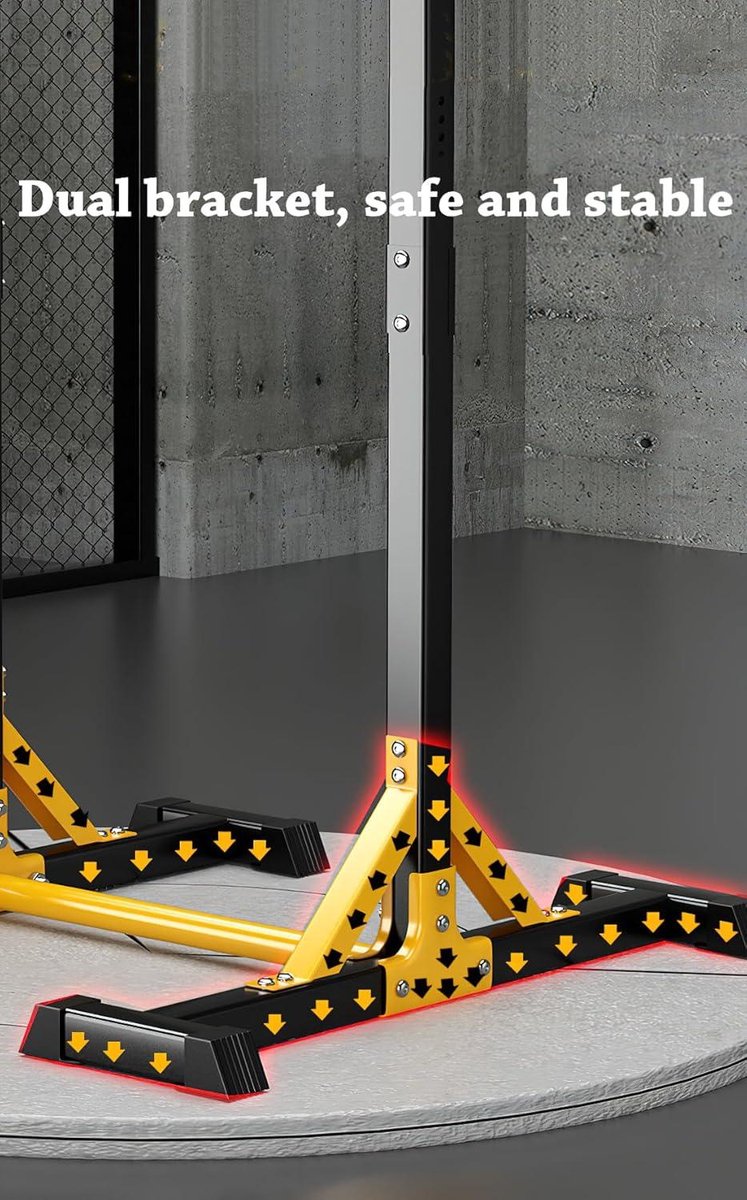 Pull-up station Vrijstaand - Pull-up Bar Gym Apparatuur voor Thuis - Draagvermogen 200kg Pull-up station