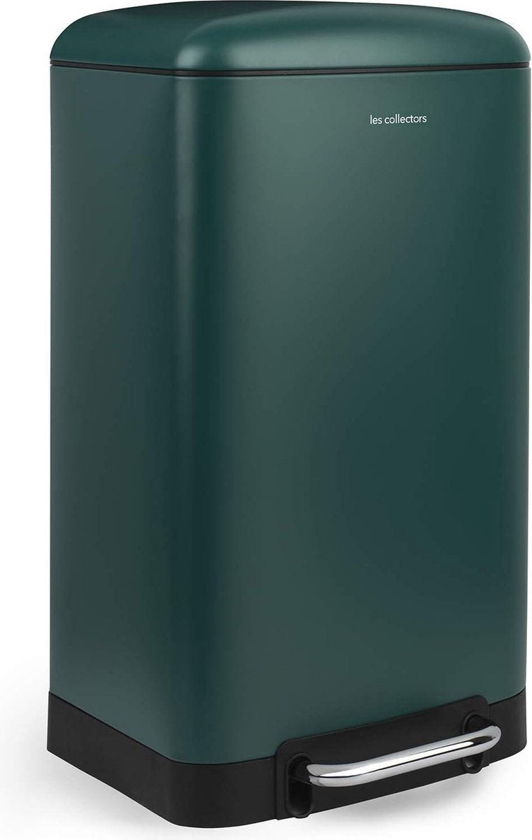 Vuilnisbak 60 liter Roestvrij staal - Grote Inhoud - Soft-Close Deksel Handig in Gebruik Vuilnisbak 60 liter