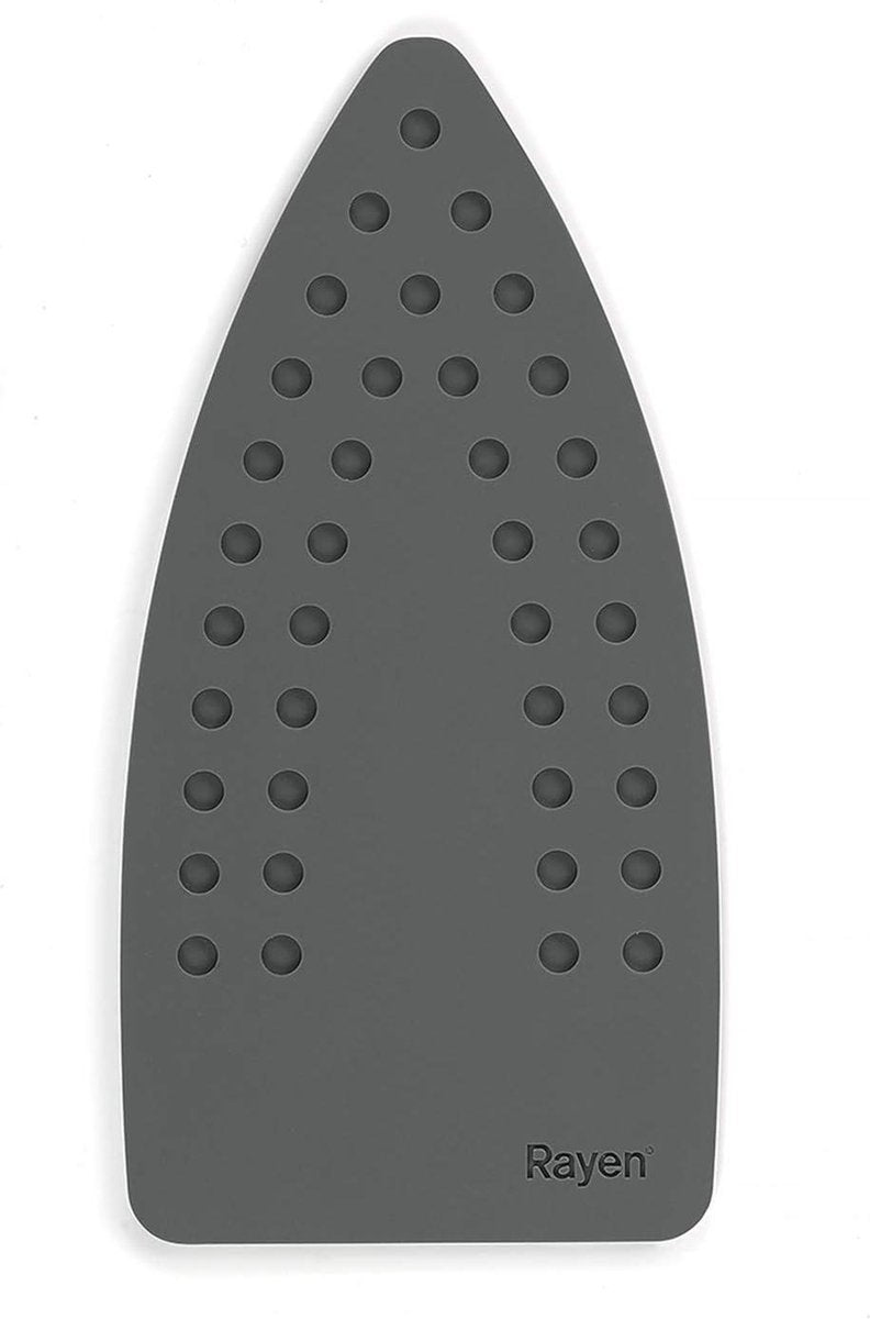 Opbergruimte voor strijkplank van siliconen, grijs 33x110 cm - Muur, deur of kast 5x133x385 cm