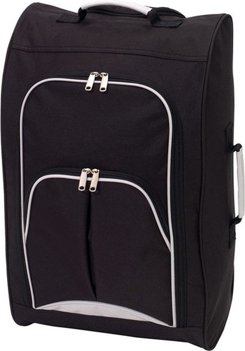 Carry-on suitcase/trolley black 55 cm - Wheeled travel bags