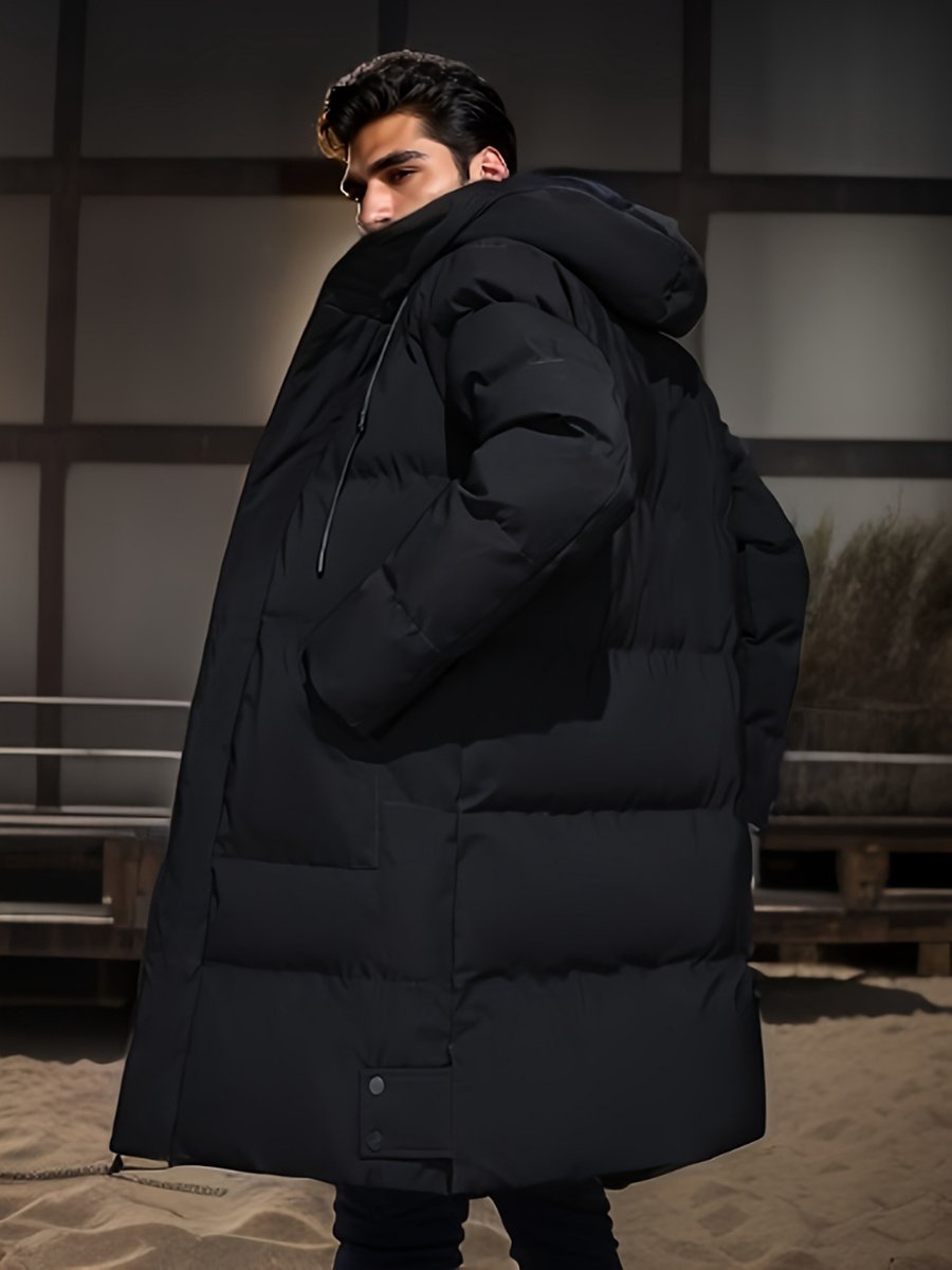 Winterjas - Heren - Parka Heren - Jas - Winter - Volwassen - Grijs - Maat XXL