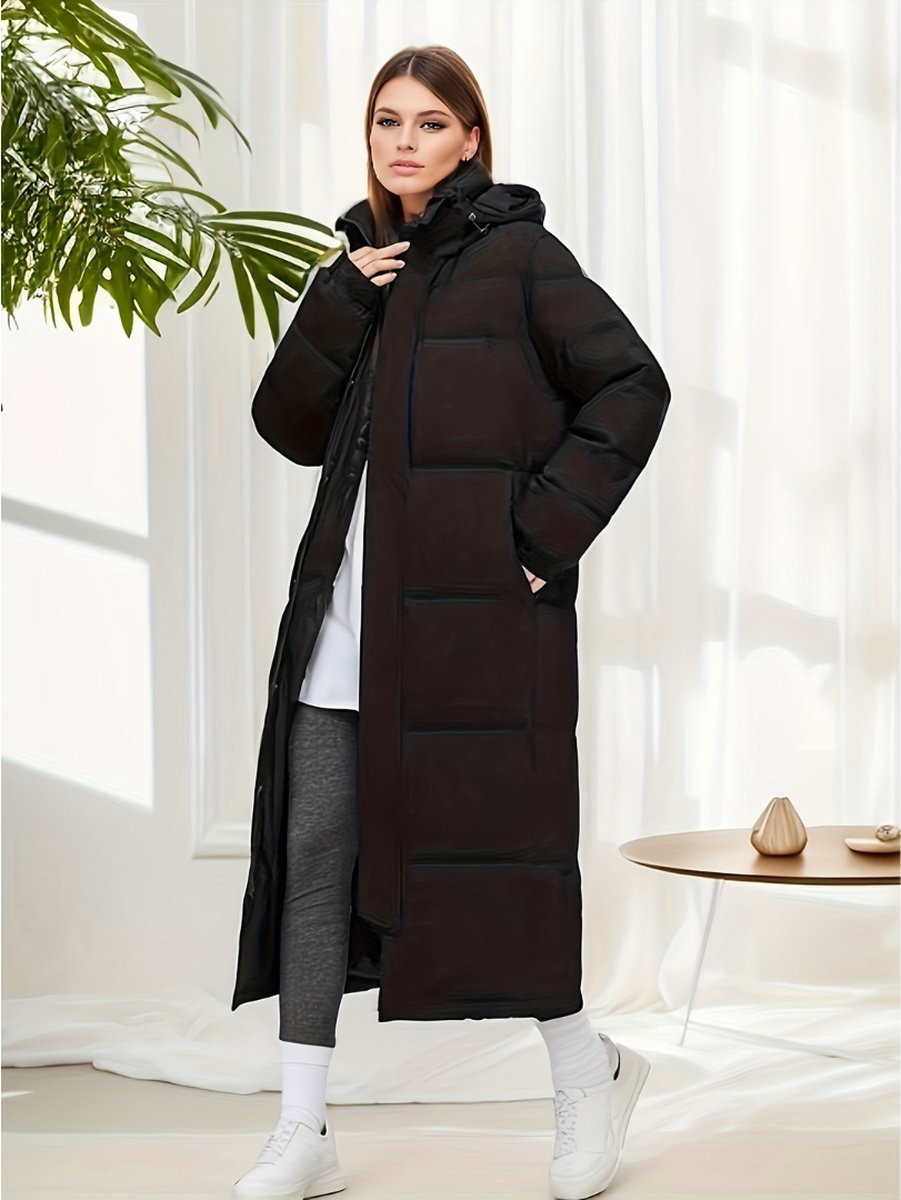 Winter coat - Parka Women's Winter Jacket - Winter - Adult - Black - Size S