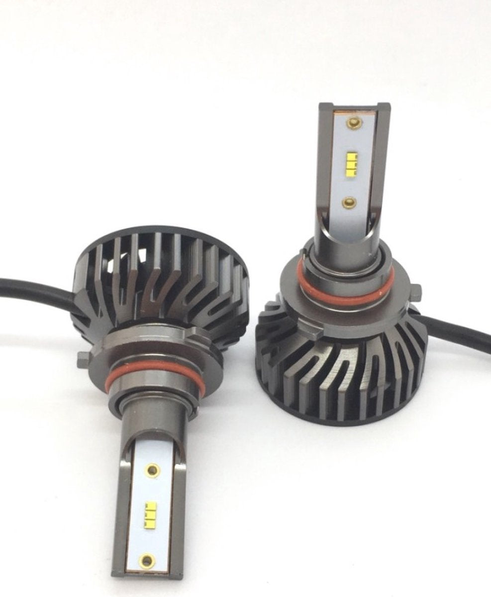 HIR2 9012 Canbus LED lampen 10.000 Lumen 6000k Helder Wit (set 2 stuks) CANBUS module, EMC, Fel Wit licht, LED CHIPS, 96 Watt, Auto, Motor, Scooter, Dimlicht - Grootlicht – Opel - Toyota -Koplampen - Autolamp - Autolampen - 12V