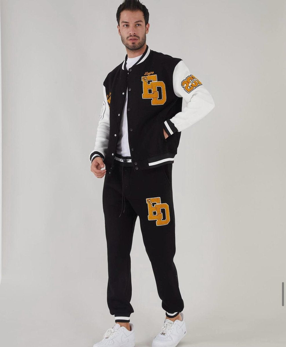 Varsity set - Trainingspak heren | Jasje + Broek Fashion Casual Trainingspak Heren Kleding - XXL
