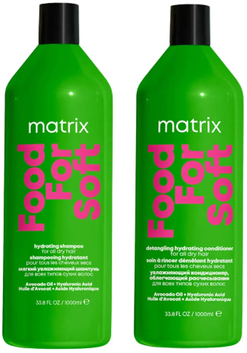 Matrix - Total Results Food for Soft set - value pack - Shampoo & Conditioner - 2 x 1000ml
