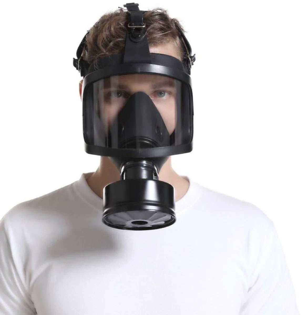 Gas mask with filter | Full face mask against gas and dust | Gas mask including filter | Gas mask adjustable | Gas mask full face | Gas mask children