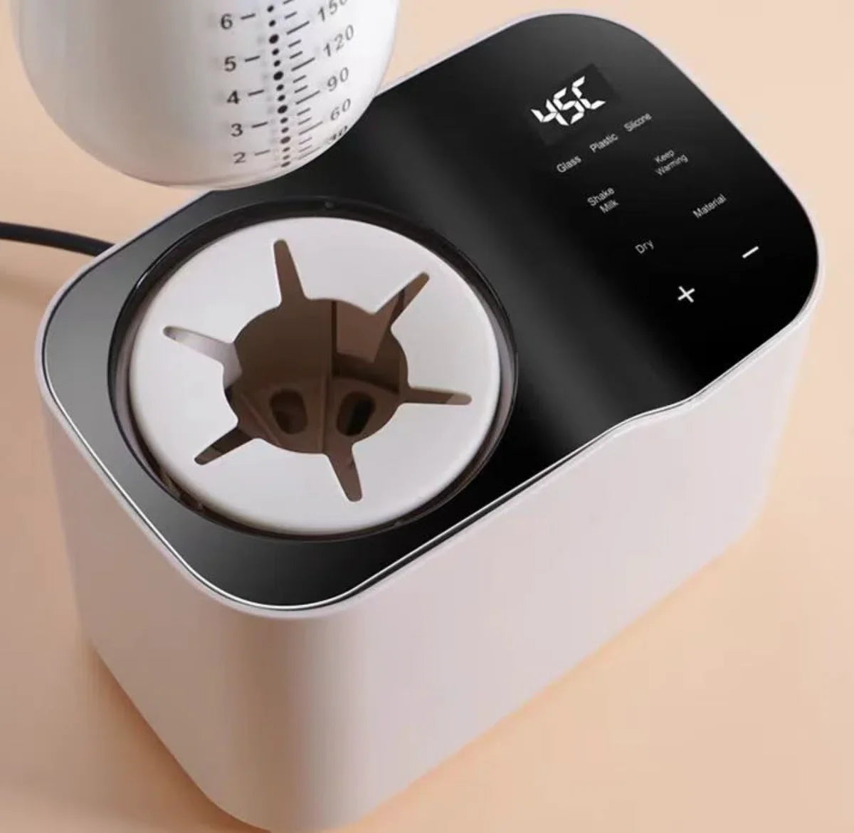 4-in-1 Volautomatische Melkbereider Baby - Voorkomt de vorming van luchtbellen - Vermindert de hik - Melkbereider - Flesvoedingsapparaat - Flessenwarmer - Melkfles Shaker - Warmhouden - Flessenschudder - Flessendroger - Babymelkmachine