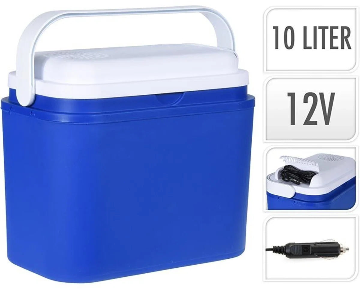 Koelbox 12 Volt 10 L Koelboxen actief Blauw 10 L