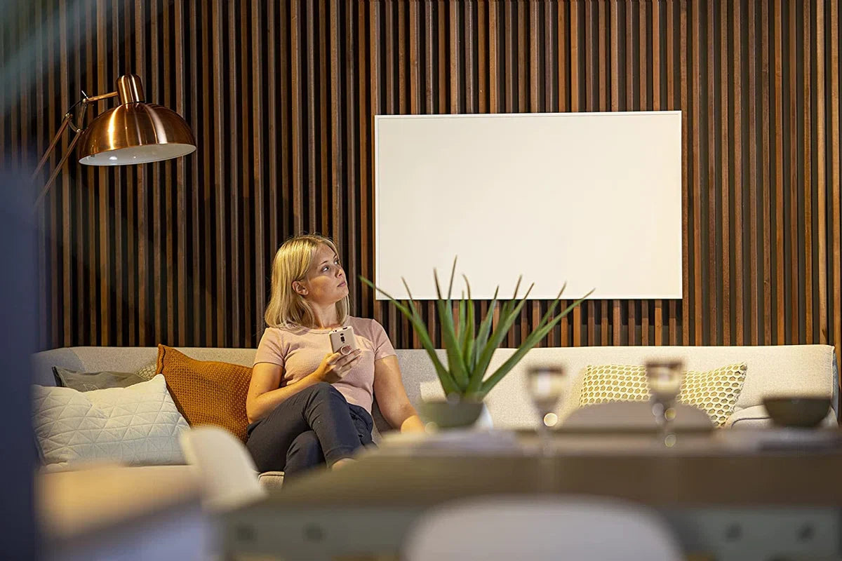 - Infrarood Verwarmingspaneel 1200W met Smart Thermostaat (5 jaar Garantie)