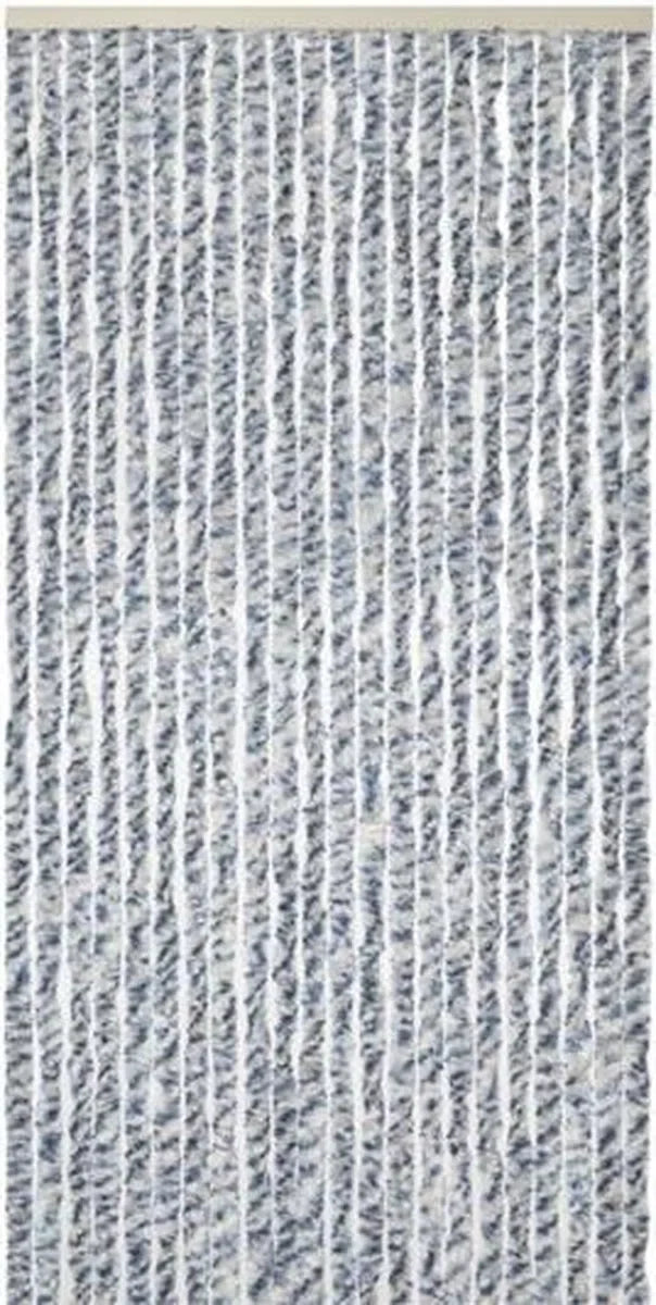 Kynast Cattail Vliegengordijn - 90x200 cm - Grijs/Wit