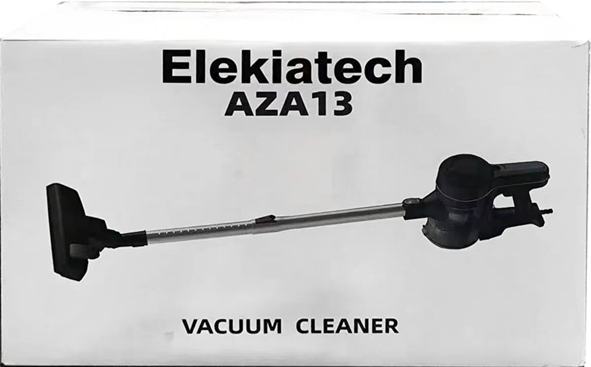 Elekiatech Steelstofzuiger - 25000Pa - 5m Snoer - 600W - 4-in-1 HEPA Filter - 1.3L Capaciteit