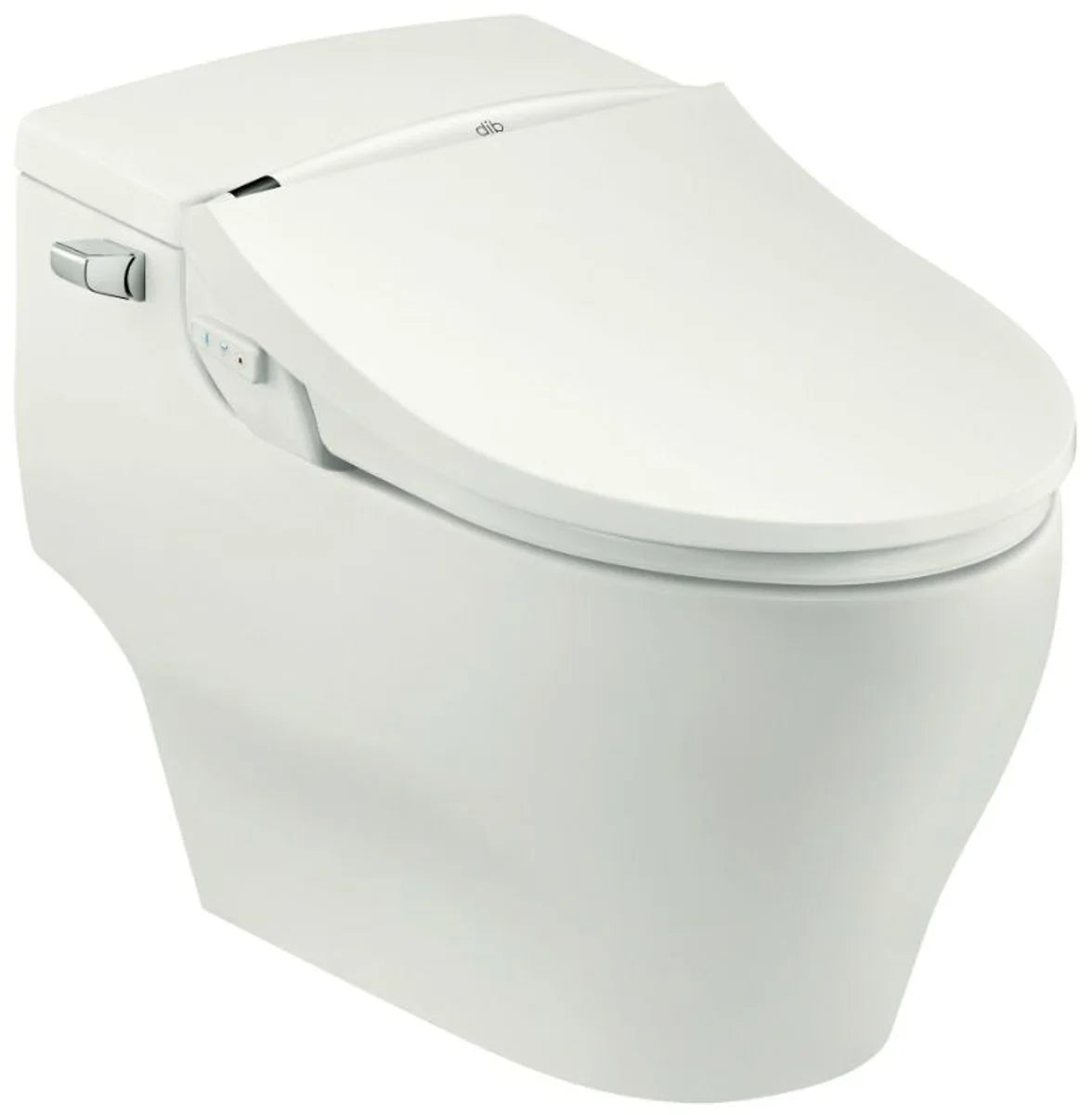 Dib C430R Bidet Toilet met Afstandsbediening - Verlengde Zitting - Douchetoiletbril met Watersproeier - Japans Toilet