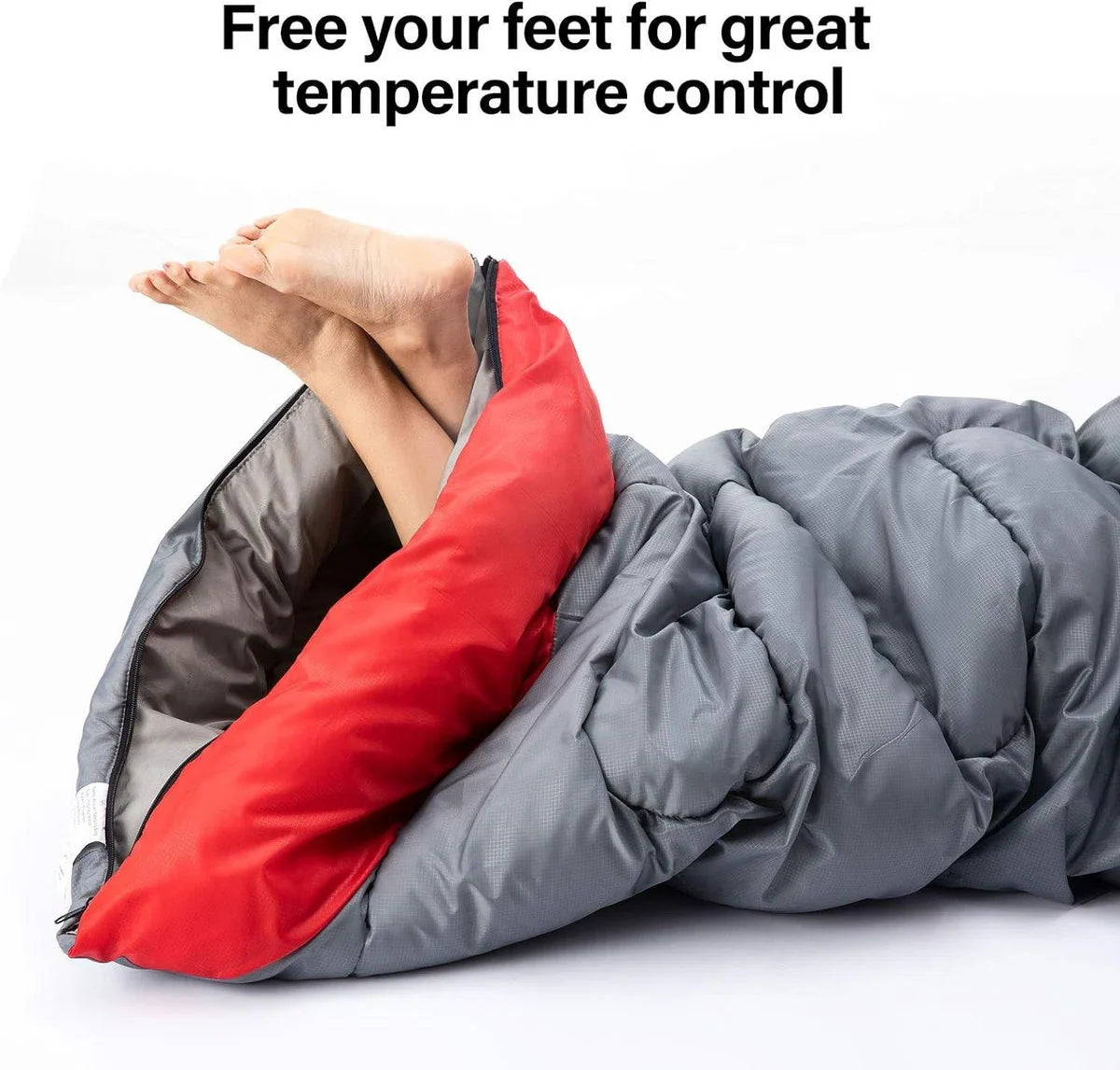 Sleeping bag with pillow - 4 season lightweight waterproof warm sleeping bag for adults women men outdoor camping hiking backpacking - add-on: compact size sleeping bag for camping