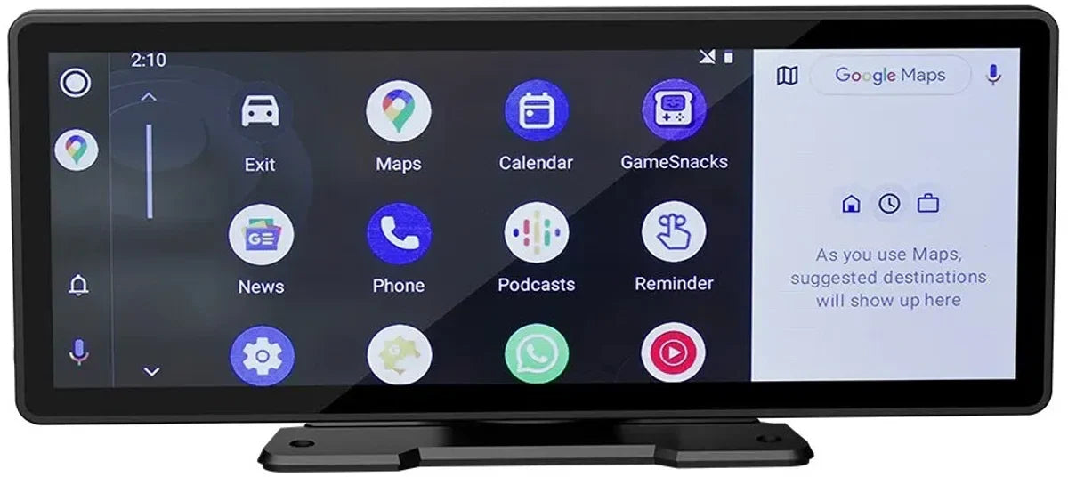Carplay - 10,26 Inch - Draadloos - Wifi Videospeler - Met Camera