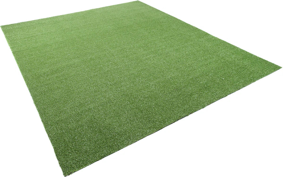 Tapiso Pure Green Kunstgras Groen 6mm Balkon Tuin Terras Grastapijt Maat- 300x300