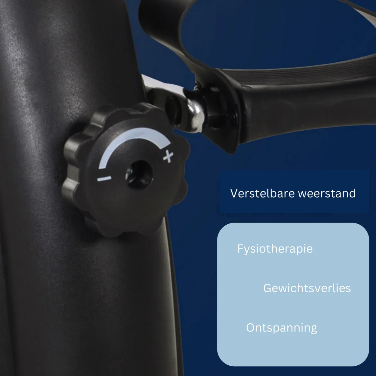 Hometrainer - Opvouwbaar - Minifiets - Fitnessapparaat - Fietstrainer met LCD-display - metaal - zwart 39 x 40 x 31 cm