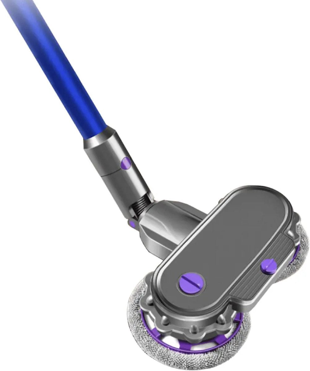 Electric Mop Head Suitable for Dyson Stick Vacuum Cleaner - Nozzle Accessories Attachment & Mopping System for V7 / V8 / V10 / V11 series - Floor Wiper and Floor Mop - Wet & Dry - Includes 6 Mop Pads