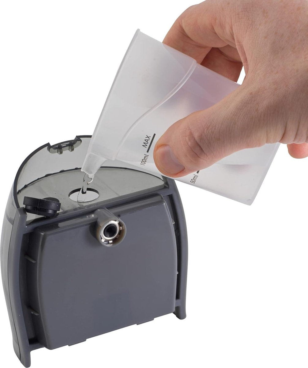 Steam Max Pro Draagbare Kledingstomer - Verticale Stomer - Handstomer met Stoffen Borstel - Afneembaar Waterreservoir - Stoom Opfrissen en Saniteren - 1500 W kledingstomer