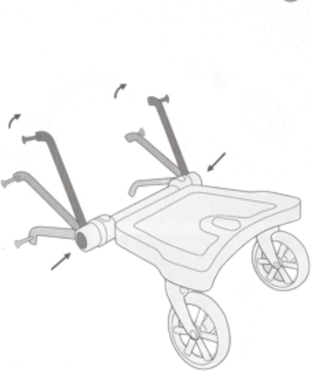 Meerijdplankje - Meerijdplankjes - Meerijplankje - Met Zitje - Voor Kinderwagen - Universeel