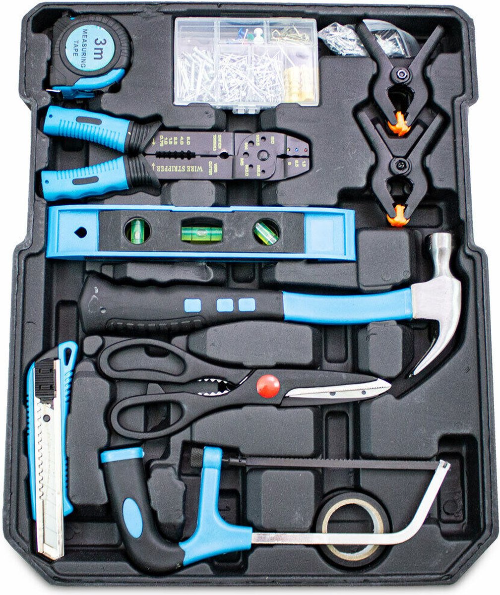 Tool box / trolley - 1200-piece - Incl. case