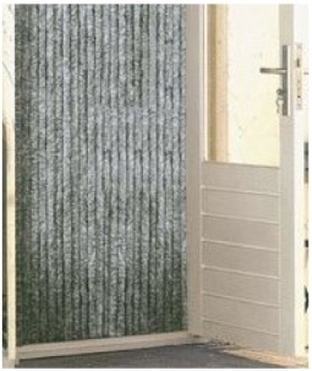 Kattenstaart - 100x230 cm - Blauw/Grijs/Wit