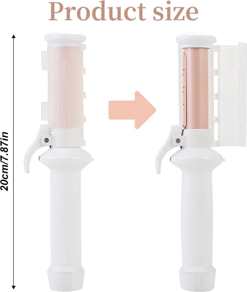 Draadloze USB Oplaadbare Mini Keramische Haar Krultang - Nat & Droog Gebruik - Reizen Stijltang met Styling Functie