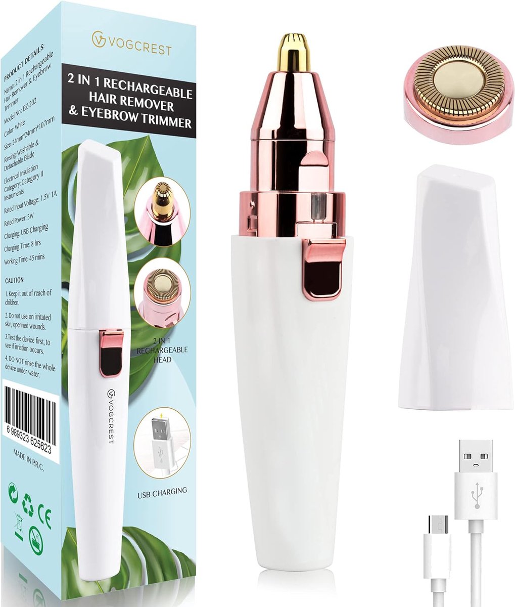 Dermaplaning - Dermaplaning Gezicht - Gezicht Scheermesjes Vrouw - Gezichtsontharing Dames - Wenkbrauw Scheermesje - Scheermes Gezicht - Elektrische Dermaplaning