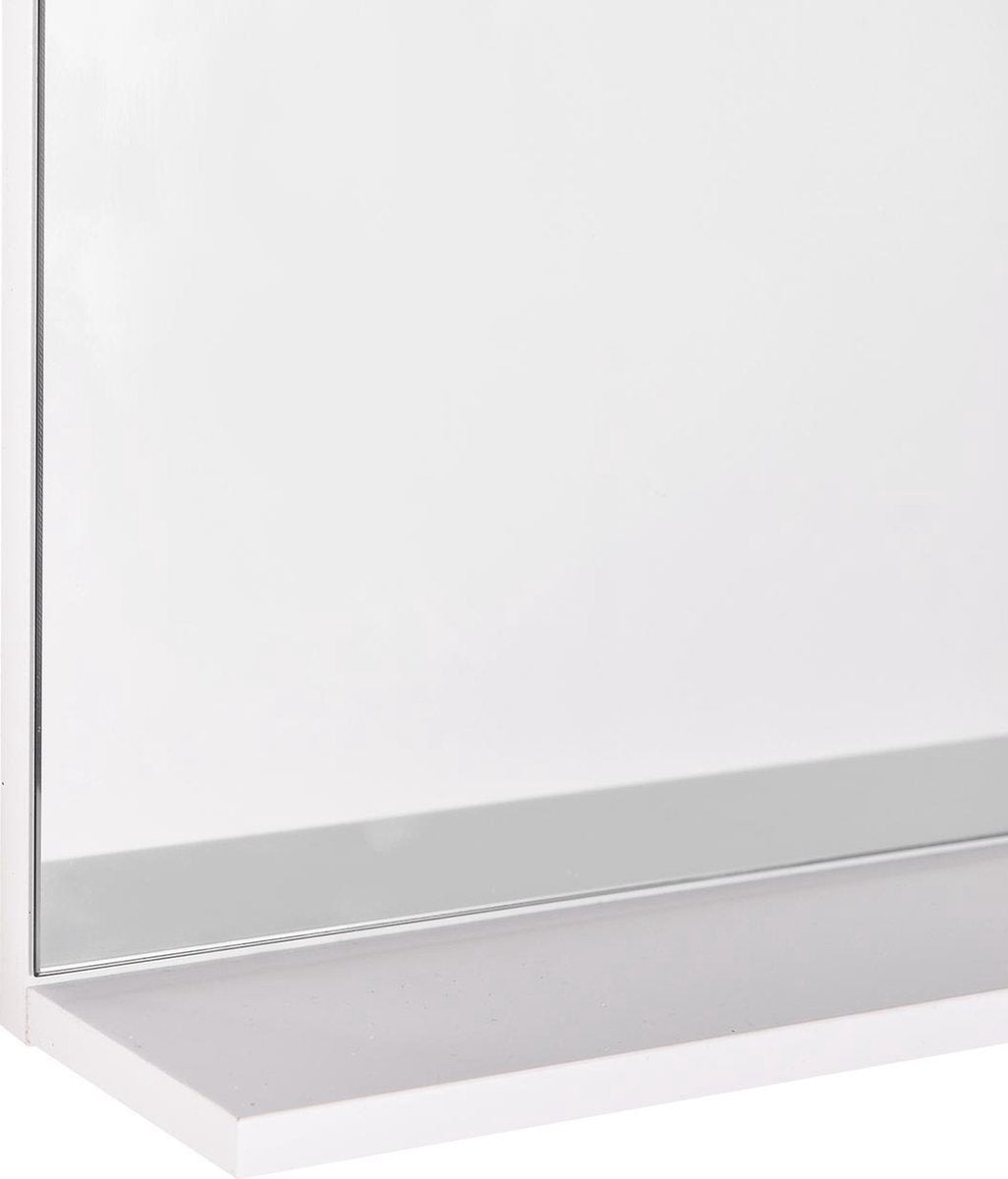 Bathroom mirror with 3 shelves - Bathroom accessories - Mirror - Wall mirror - L60 x W10 x H48 cm