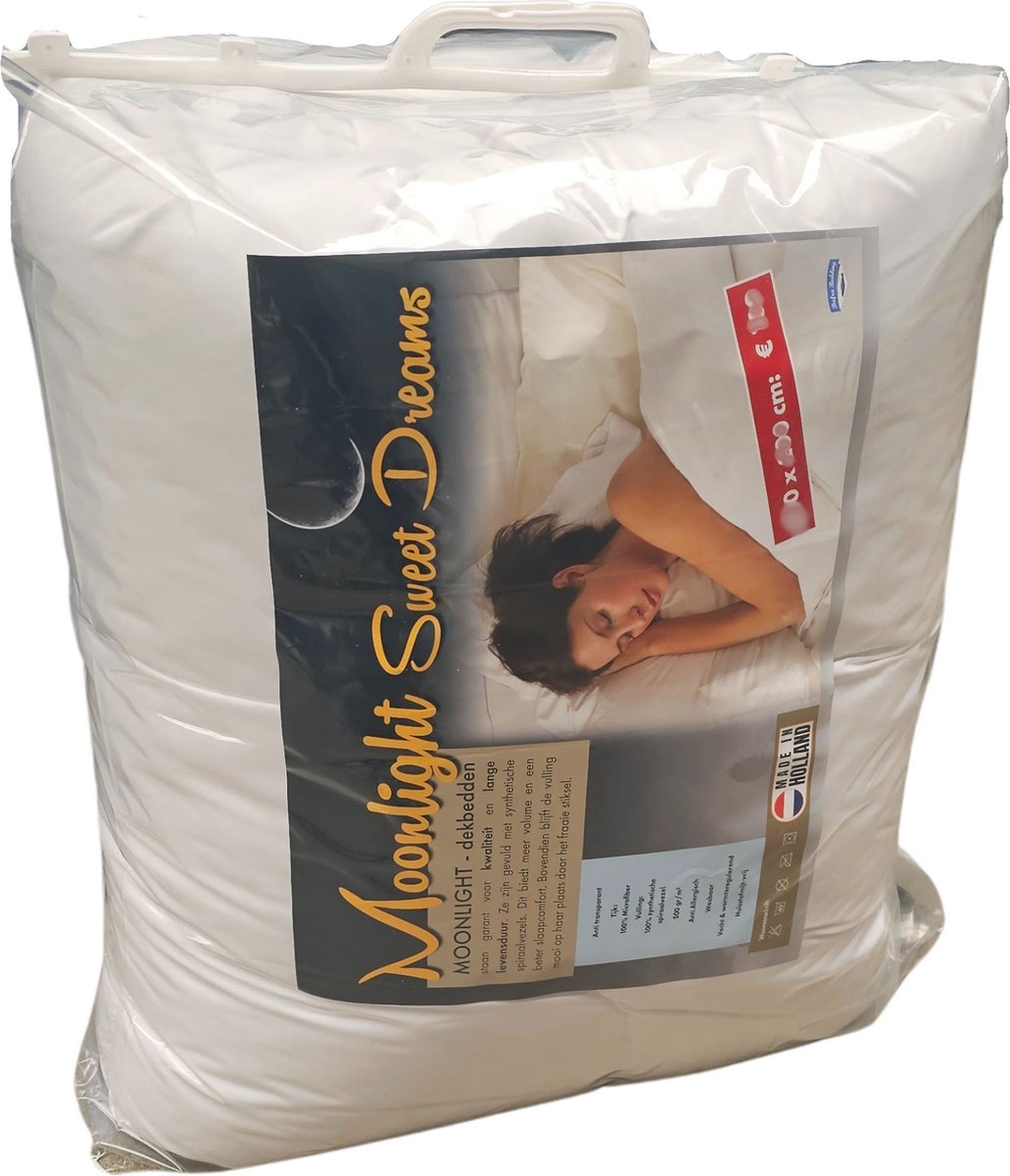 Bafra - Ultrazacht Dekbed - ALL SEASON DEKBED - 260x220 cm - 2-persoons - Anti Allergie - Wasbaar - Wit - ALLE MATEN BESCHIKBAAR