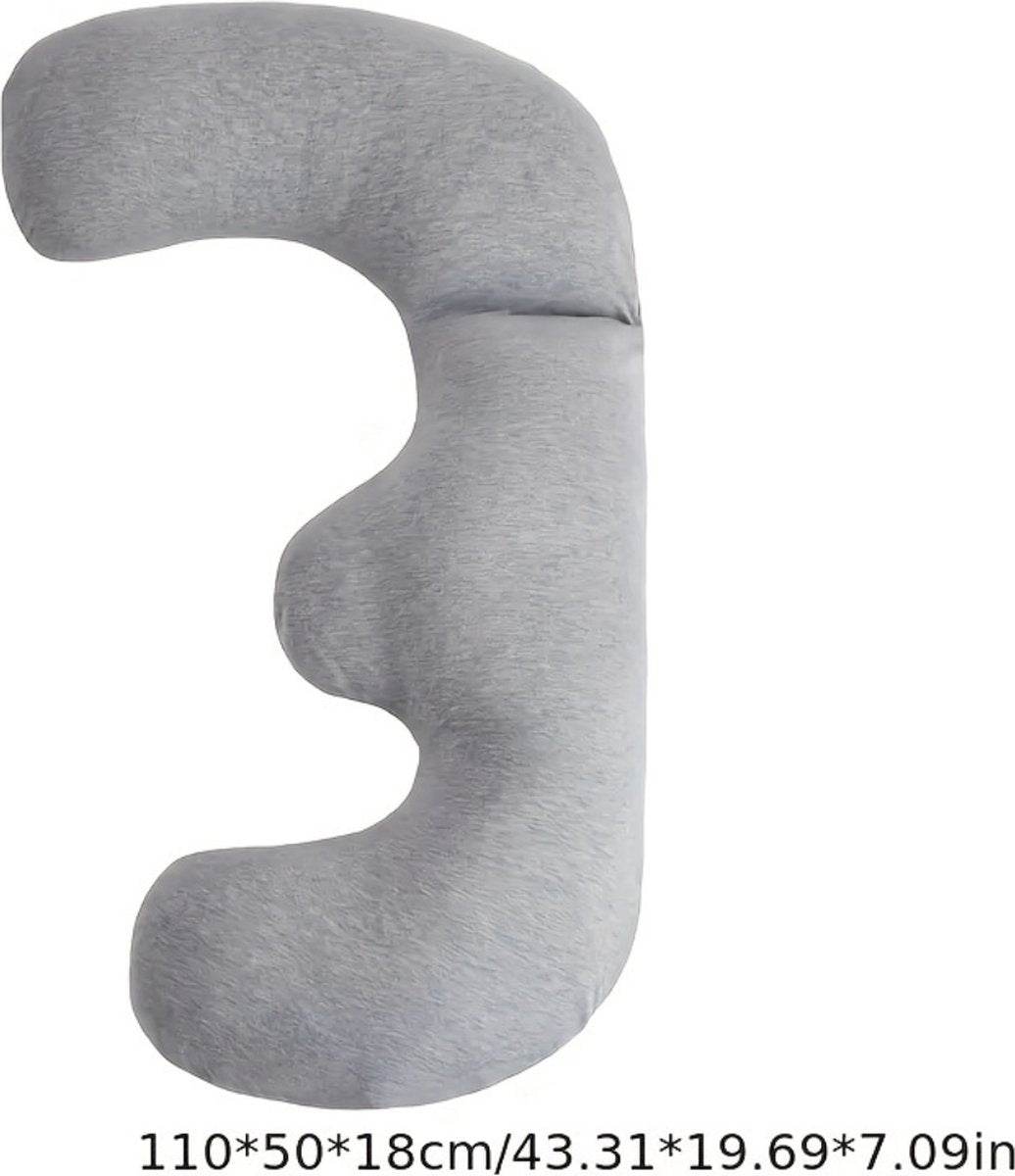Pregnancy Pillow - Side Sleeper Pillow - Body Pillow - Zwangerschapskussen - Moederschapskussen - Mother - Pink