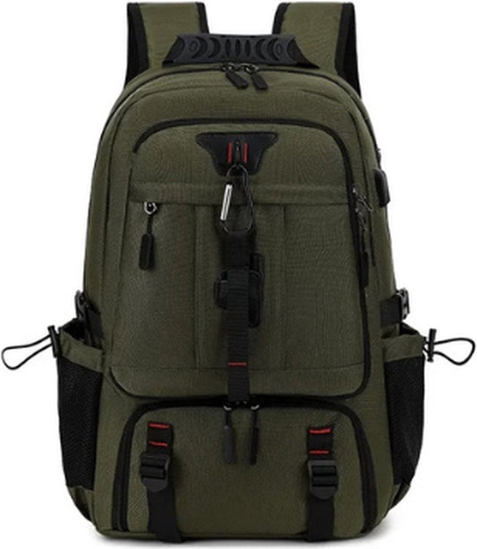 MazrekuHome® - Rugzak heren - Rugzak dames - Rugzak met oplaadpoort - Mooi design - Reistas - Capaciteit 60 liter