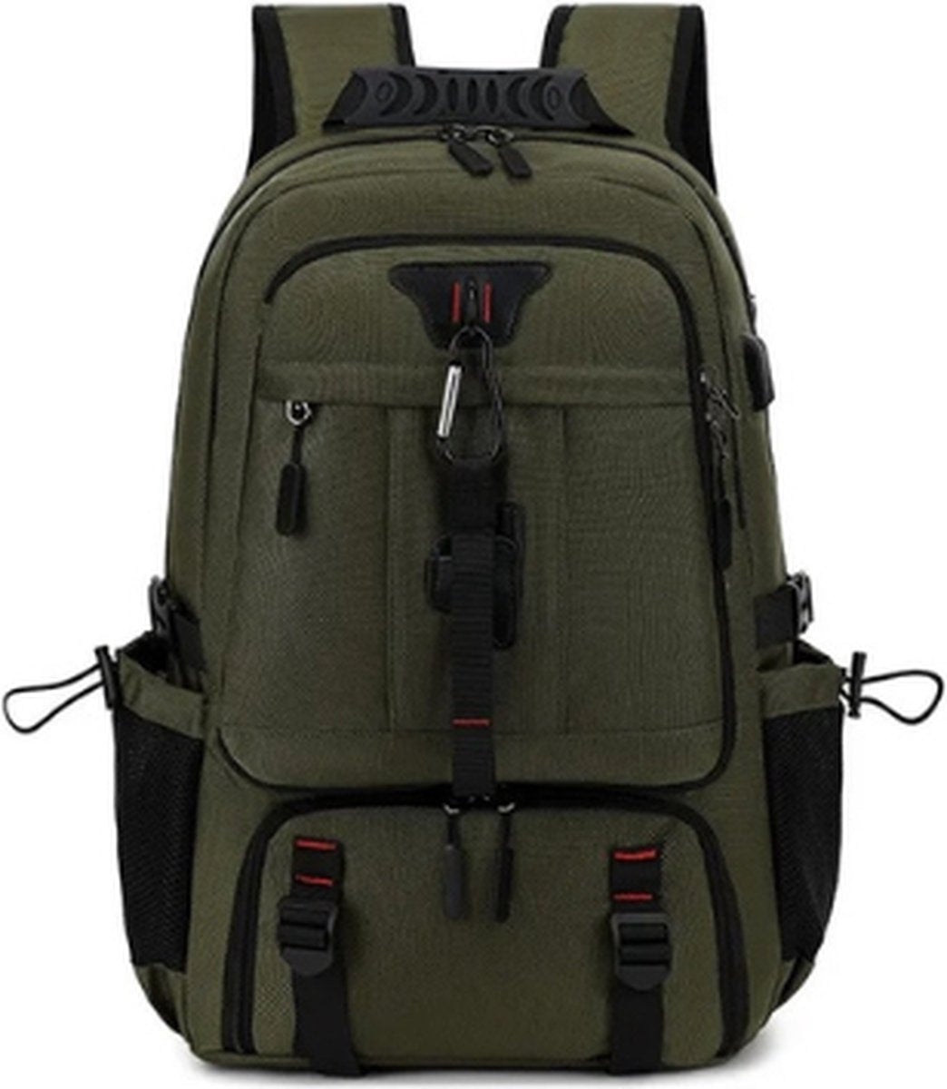 MazrekuHome® - Rugzak heren - Rugzak dames - Rugzak met oplaadpoort - Mooi design - Reisrugzak - Capaciteit 60 liter