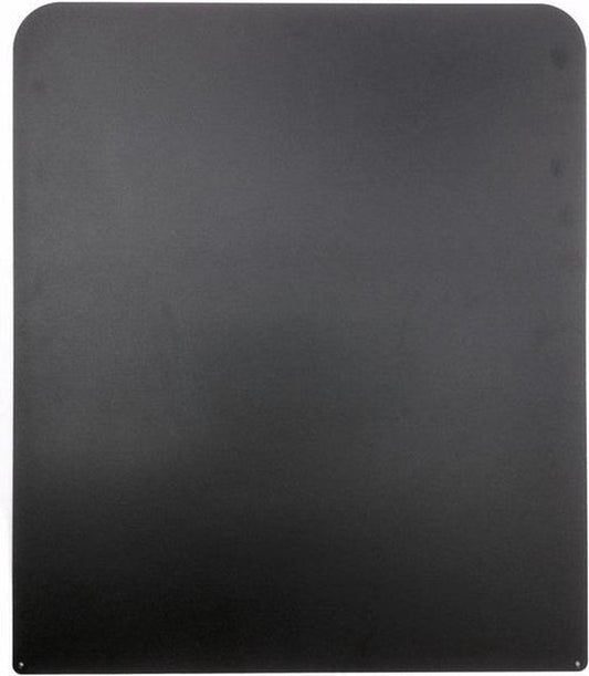 Floor Plate Wood Stove - Black Steel - 600x600mm - Up to 600° - 2mm Powder Coated Steel