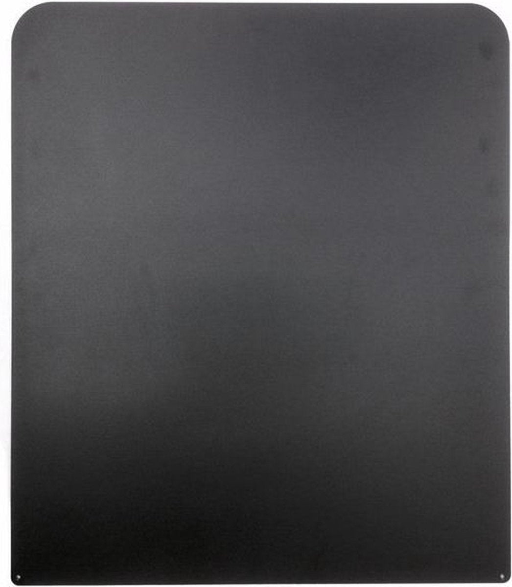 Floor plate Wood stove - Black Steel - 600x600mm - Up to 600° - 2mm powder-coated steel