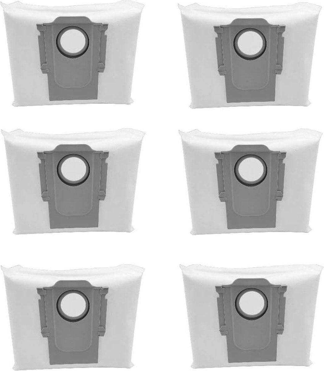 Dust bags compatible with Roborock S8 Pro Ultra - Q8 Max+ - 6 pieces.