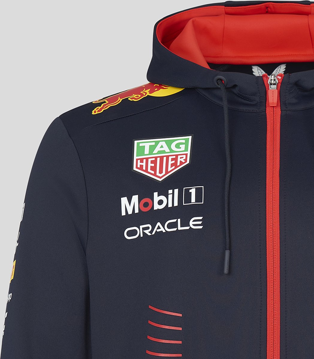 Red Bull Racing Teamline Hoody met Rits 2023 L - Max Verstappen - Formule 1 - Sergio Perez - Oracle