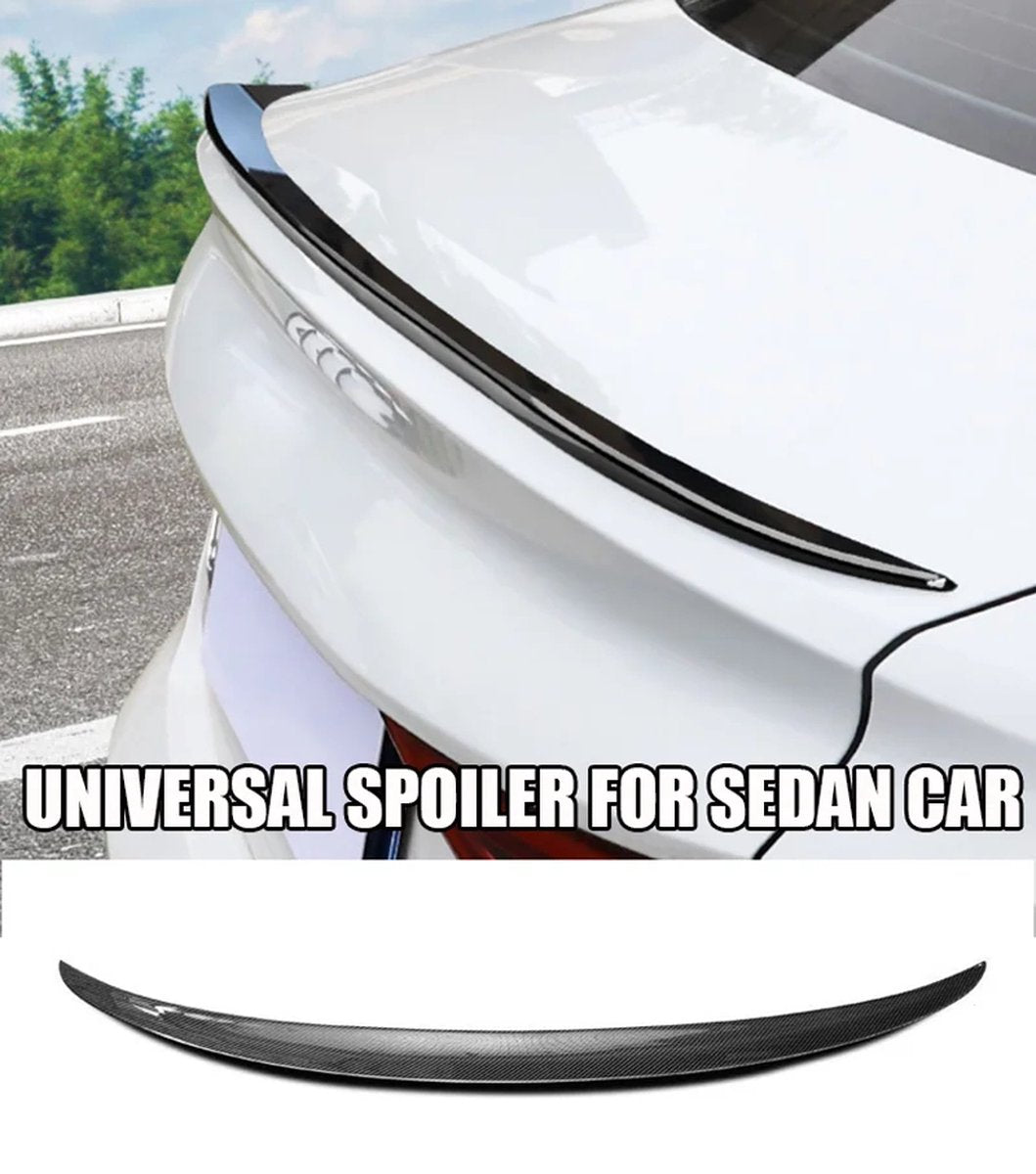 Universele Spoiler Lip Sedan Achtervleugel Voor W204 W211 BMW E92 E60 E90 G20 F30 Audi A3 A4 Peugeot 508
