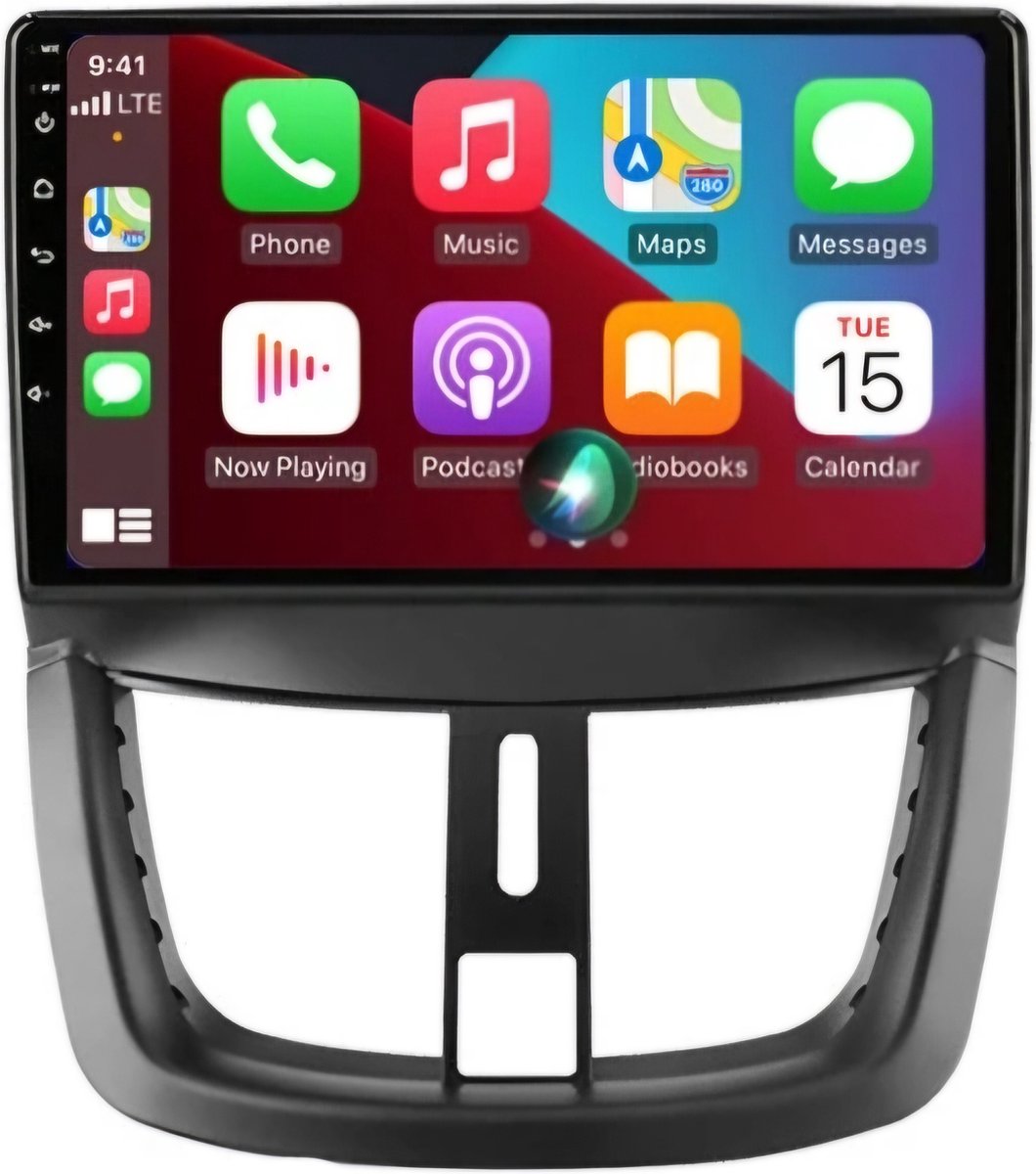 Peugeot 207 / 207CC & 206+ | 2005 - 2016 | Carplay & Android auto | 2GB & 32GB | Autoradio met navigatie | Radioscherm | 2005 2006 2007 2008 2009 2010 2011 2012 2013 2014 2015 2016 | 206 +