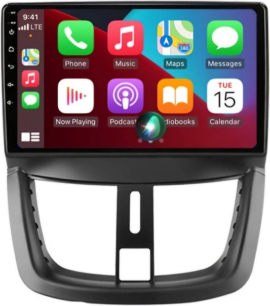 Peugeot 207 / 207CC & 206+ | 2005 - 2016 | Carplay & Android auto | 2GB & 32GB | Autoradio met navigatie | Radioscherm | 2005 2006 2007 2008 2009 2010 2011 2012 2013 2014 2015 2016 | 206 +