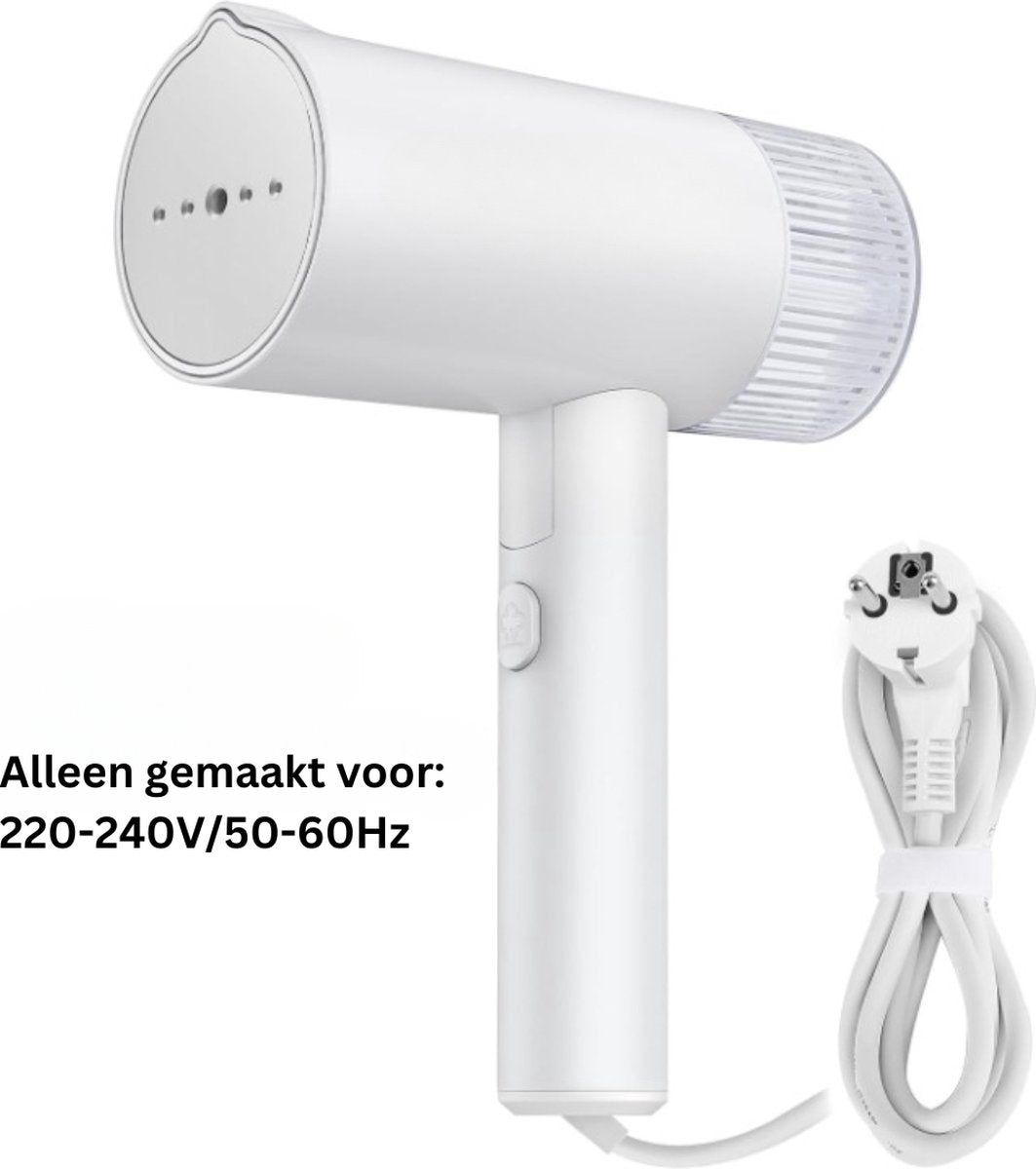 Stomer - Krachtige Handstomer voor Snelle en Gemakkelijke Kledingverzorging - Draagbare Kledingstomer met Groot Waterreservoir - 1000 Watt - 150 ML