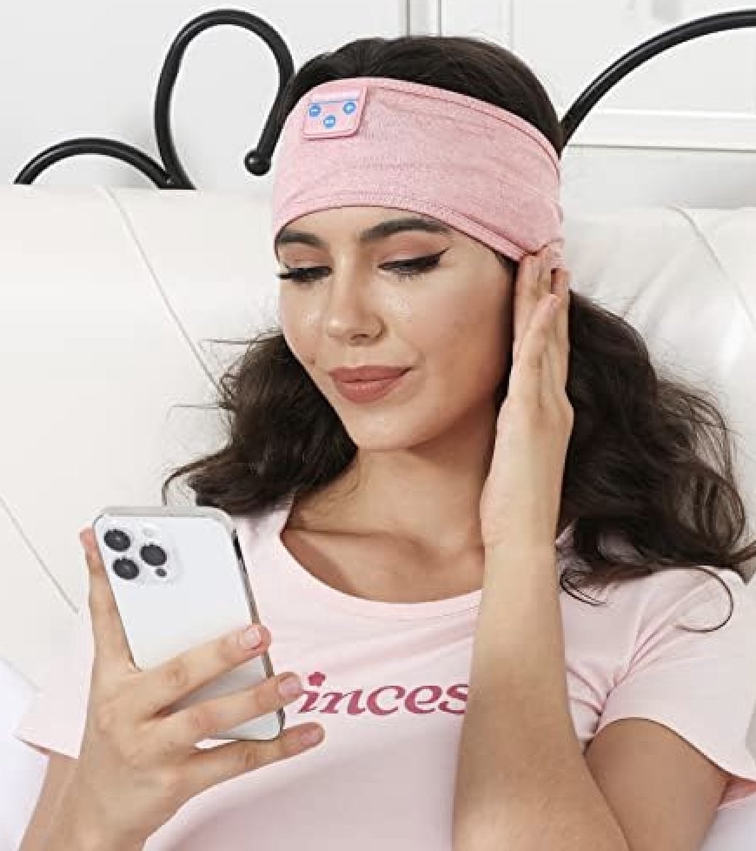 Slaapmasker Bluetooth - Slaap Koptelefoon - Hoofdband Bluetooth - Slaapband