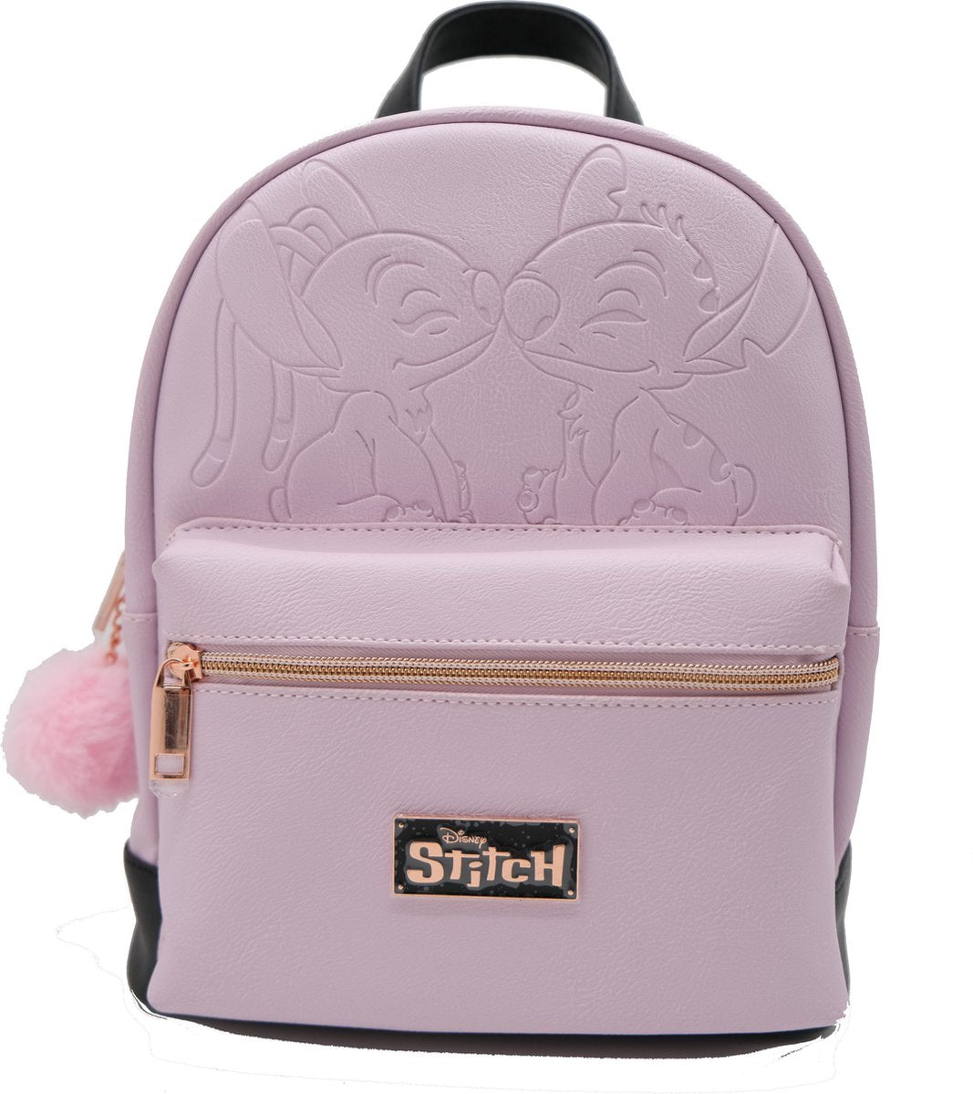 Lilo & Stitch - Stitch & Angel Premium Roze PU Rugzak