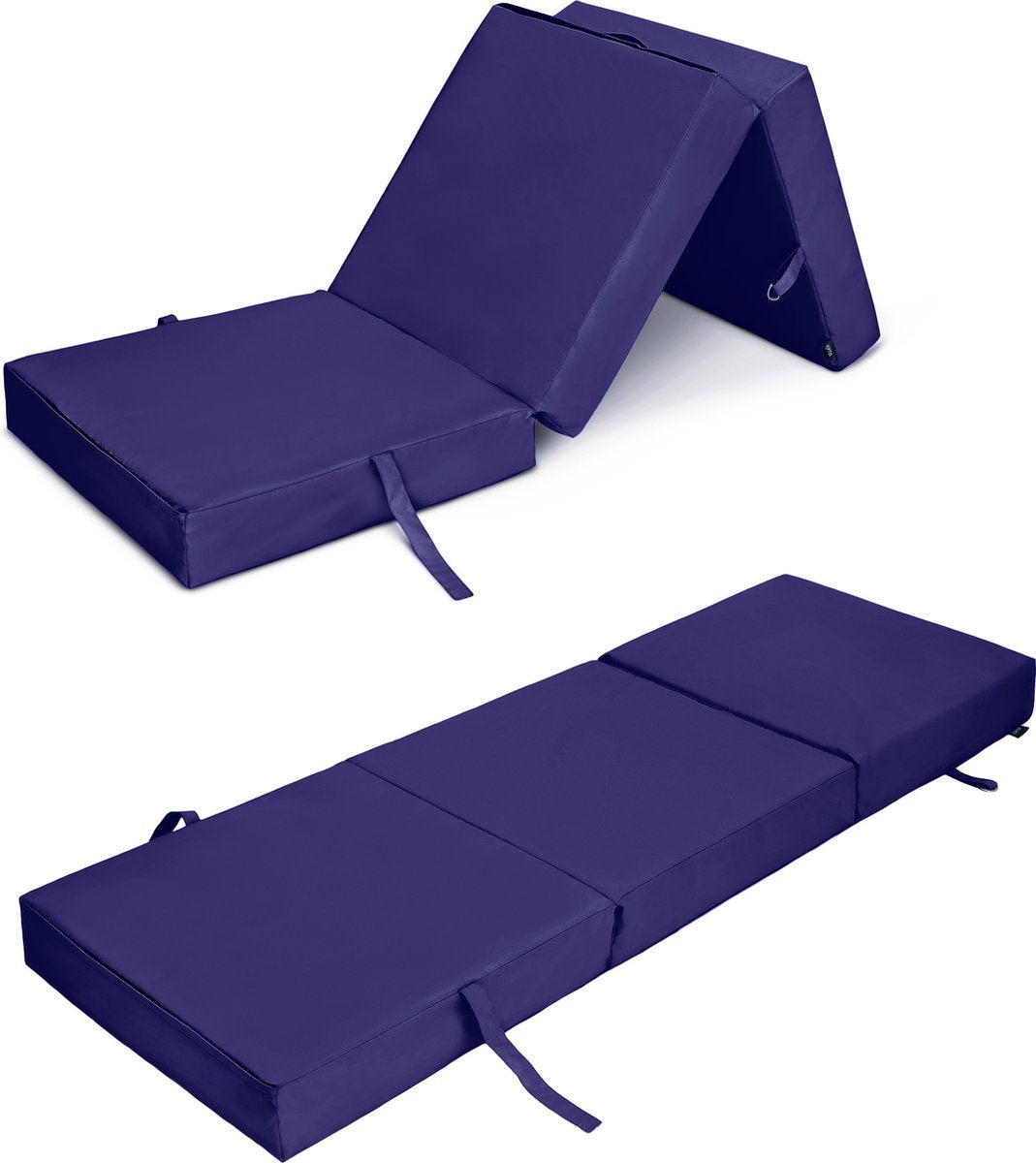 Opvouwbare Matras - Vouwmatras voor Volwassenen - Zitbed - Opvouwbaar Logeermatras - Logeermatrassen - Logeermatras - Opvouwbaar Eenpersoons Logeerbed