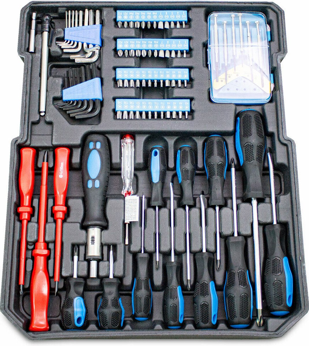 Tool box / trolley - 1200-piece - Incl. case