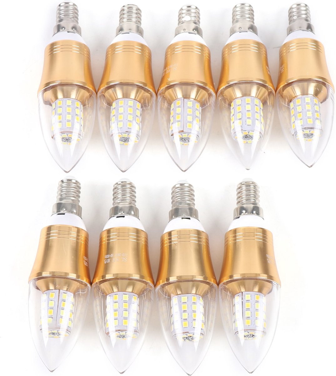 10 Arm Kroonluchter - Kristallen Kroonluchter - Goud - Hanglamp - Moderne Hanglamp - Woonkamerlamp - Moderne lamp