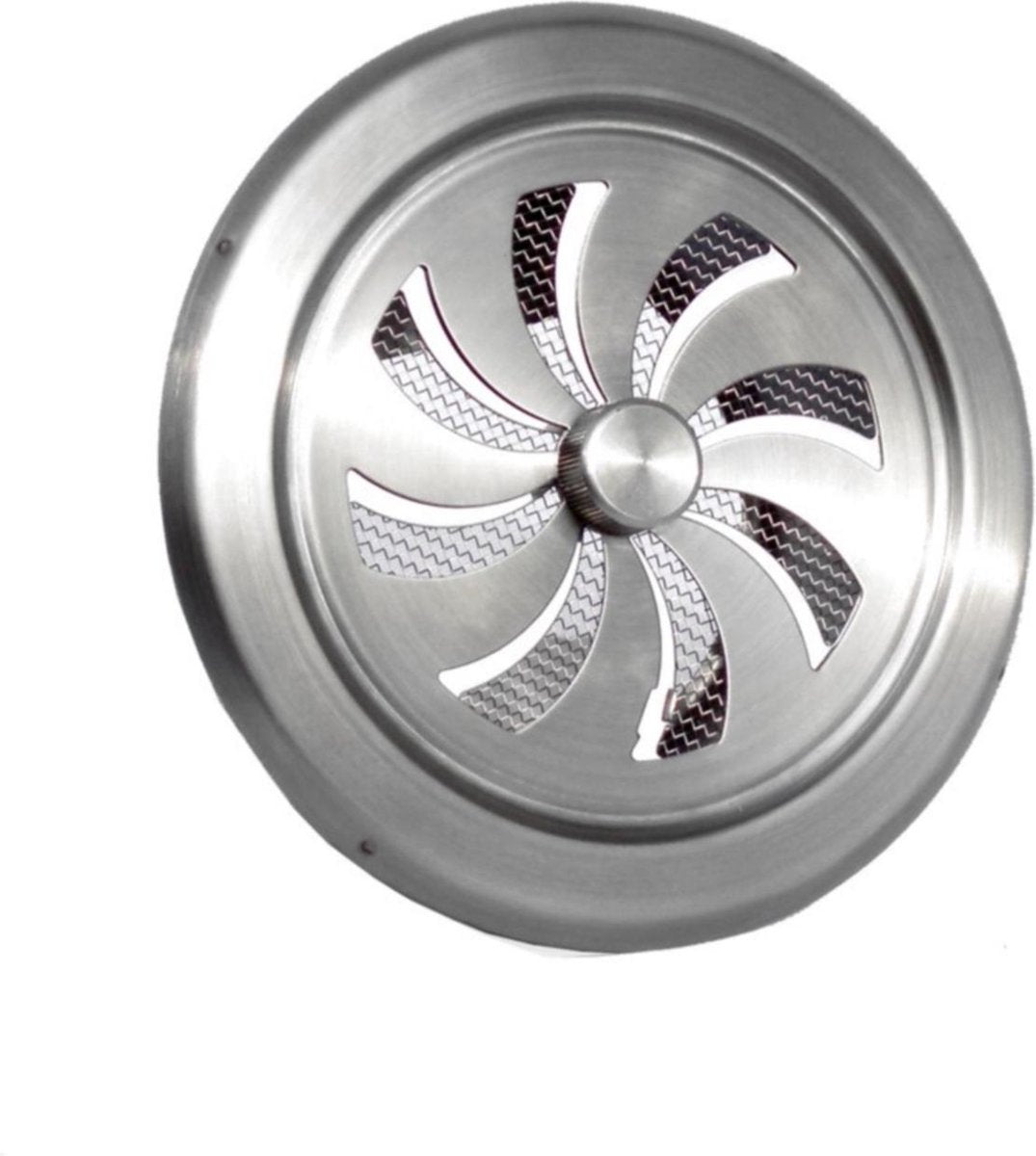 Lockable Grille Valve Round Ø100mm - Stainless Steel