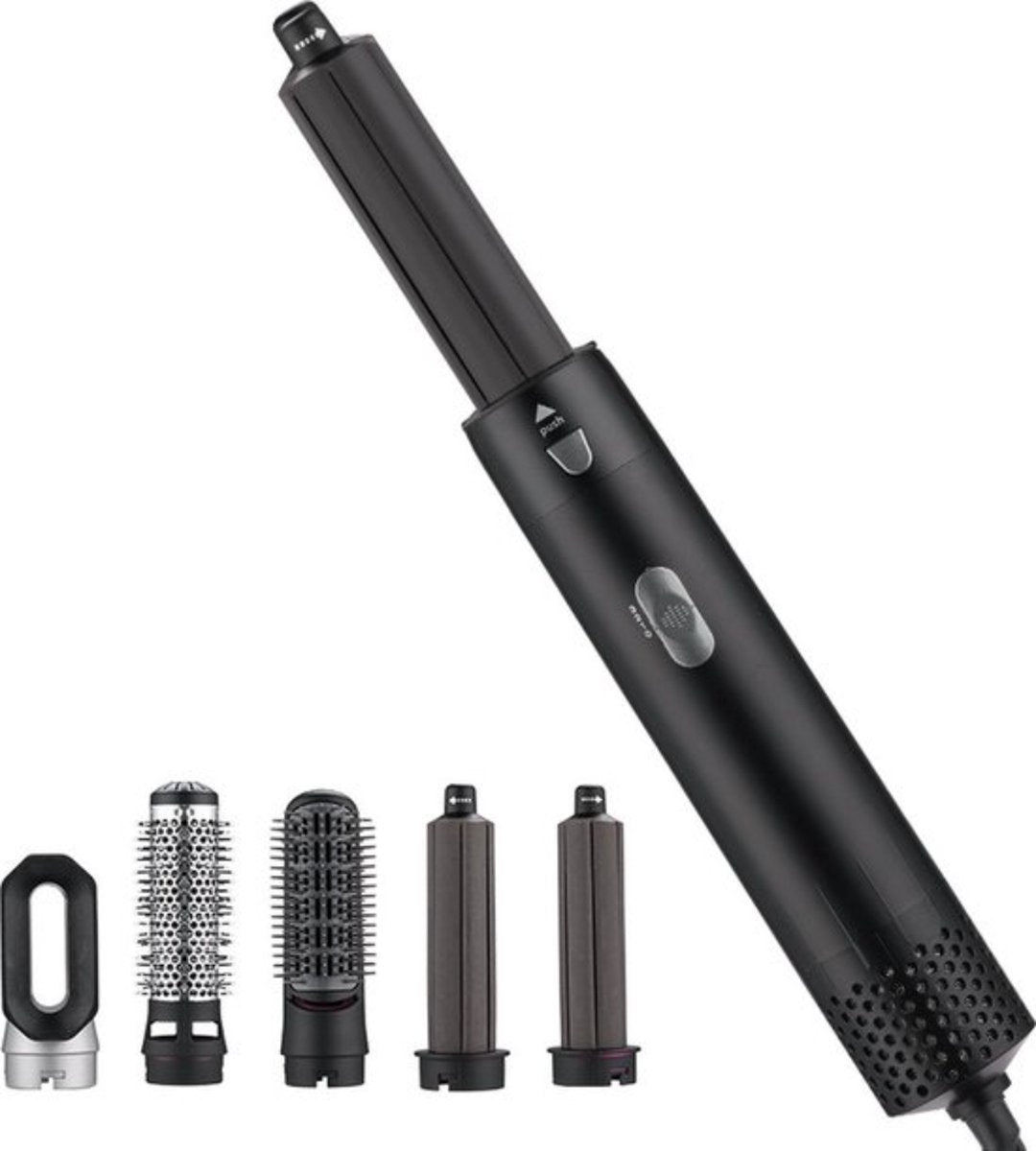 hairwrap - Krultang - 5 in 1 Multi Styler - Föhn V2 2022 editie - Föhborstels - Hetelucht Föhn - Airstyler - Föhborstel - Hetelucht Borstel - Krulborstel